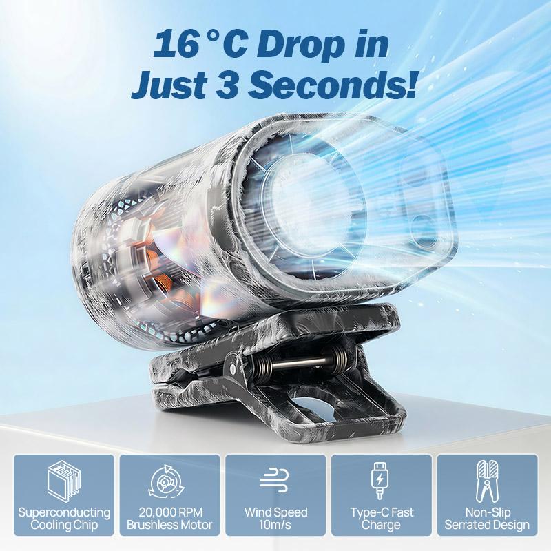 Vortek® Clip On Air Conditioner Fan